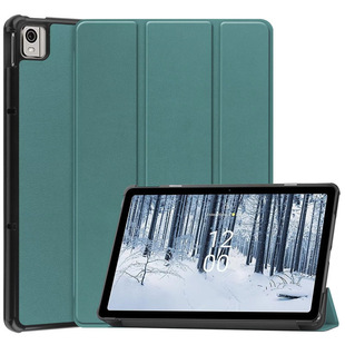 Applicable Nokia T21 protective case new Nokia T10 T20 tablet protective case tri-fold drop-resistant leather case