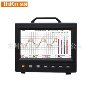 Jinke JK9000-8 Многоканальный регистратор данных прибор для сбора данных о температуре термопарный тестер JK9000L