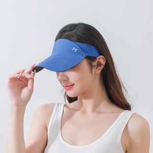 Meetsunny Seamless All-In-One Running Empty Top Hat for Men and Women Summer Anti-Uv Sun Protection Hat Foldableable Sun Hat