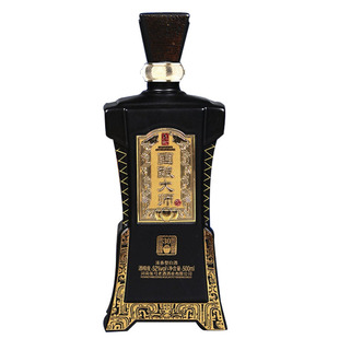 Jingdezhen high-grade wine bottle empty bottle gift wine box packaging full set of private high-grade fine blank wine bottle set