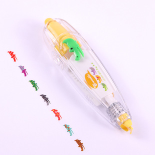 Creative cartoon press lace with correction tape stationery decorative supplies wholesale