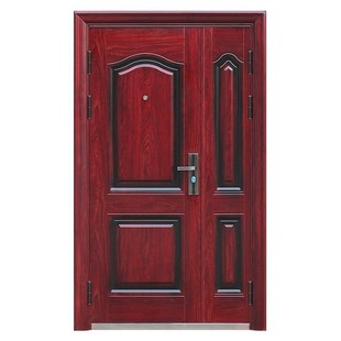 Supply Steel Door Metal Door Security Door Cheap Home Door Building Door Wood Grain Transfer Wooden Door
