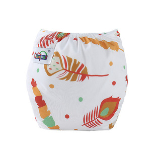 Cross-border INS newborn snap-button diapers washable baby diapers baby adjustable diapers diaper pocket