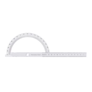 Spot manufacturers supply protractor angle ruler simple protractor angle ruler 180 degree woodworking protractor