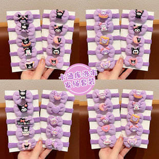 Children's hair accessories wholesale little girl hair rope rubber band high elastic princess baby hair ring does not hurt the hair girl kulo
