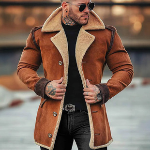 Europe and the United States new Amazon AliExpress foreign trade slim long coat