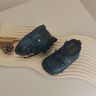Baby Boots Warm Baby Shoes Children's Toddler Shoes Autumn and Winter Children's Shoes Boys' Boots Girls' Shoes Korean Style