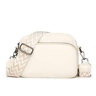 New Cross-border Trendy Bag High-end Women's Bag Simple and Elegant Shoulder Crossbody Bag All-match Retro Small Square Bag