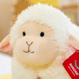 Cute New Alpaca Wool Toy Little Sheep Doll Cute Sheep Pillow Children's Rag Doll