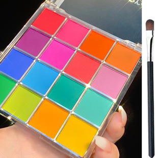 MissLara16 Color Macaron Eyeshades Plate Flash Sequin Pearlescent Matte Earth Color Ins Super Fire Color Plate