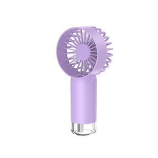 New handheld spray fan humidification refrigeration spray neck fan portable outdoor folding mini fan