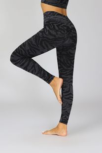 2021 Cross-border Aliexpress New Camouflage Seamless Nine-point Pants Tiger Pattern Fitness Pants Yoga Wear Bra Pants Set