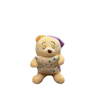 В наличии японское пижамное полотенце Pooh Bear Клубника Медведь стежка Кукла большие глаза плюшевая кукла кулон царапающая кукла машина