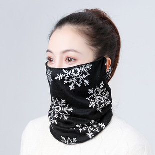 Outdoor Riding Mask Winter Warm Neck Varied Imitation Cashmere Collar Men's and Women's Warm Mask