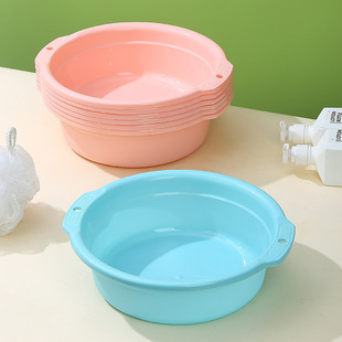 Various styles and specifications are not easy to damage deformation washbasin edge smooth hanging hole design convenient storage household Basin