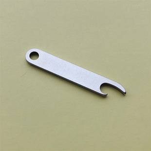 Rectangular Anti-lost Keychain Laser Blank Material Wholesale Car Tag Keychain Production Stainless Steel Tag