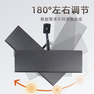 Ruisimei computer monitor keyboard bracket mouse trailer wall-mounted retractable rotating industrial office bracket