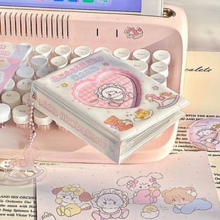 Mikko co-name card book 3-inch one-square star-chasing large-capacity cute girl card storage book supports customization