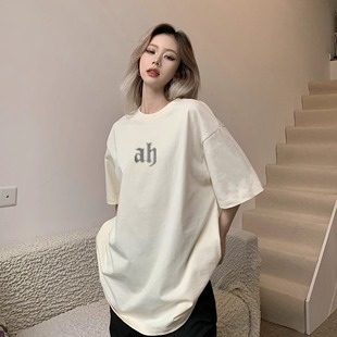 American Simple High Street Unisex T-Shirt Summer New Loose Niche Design Short-Sleeved Top