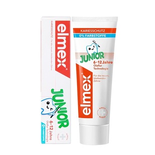 Amy elmex imported children's toothpaste tooth protection fluoride baby mothproof student tooth replacement period 0-6 years old 6-12 years old