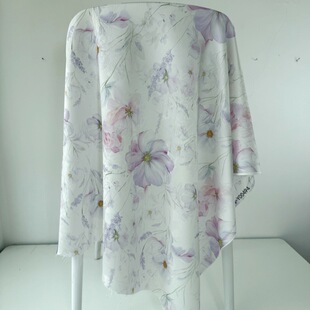 Imitation Acetate Satin Jacquard Printed Fabric Hanfu Skirt Horse-faced Skirt Cheongsam Shirt Satin dress Fabric