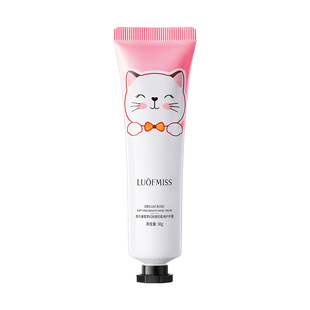Cross-Border Luofan Beauty Cat Hand Cream 30g Moisturizing and Hydrating Rose Hand Cream Foreign Trade Factory Wholesale