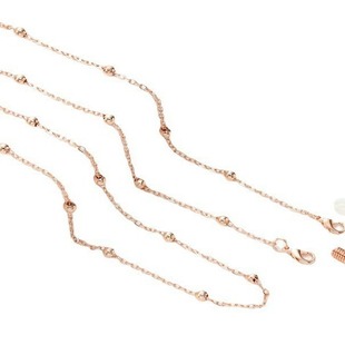 Europe and the United States new fashion glasses chain pearl accessories female niche design high-end jewelry Mask sunglasses chain wholesale