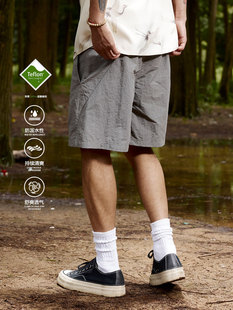 TRS Men 25SS Соль морщинистая нейлоновые структуры