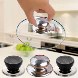 Household Stainless Steel Pot Lid Non-Hot Plastic Bead Pot Lid Lid Button Universal Top Kitchen Pot Accessories