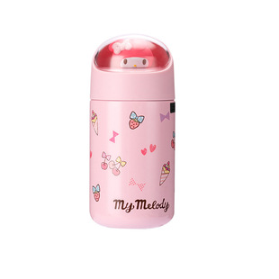 MINISO Famous and Excellent Sanrio Thermos Cup Water Cup High Color Mini Portable Portable Stainless Steel Thermos Cup
