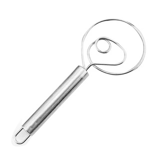 Stainless steel flour beater single eye coil flour mixer connection and flour dough mixing tool