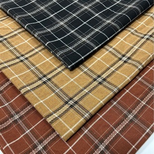 New jacquard plaid fabric multi-color optional classic color dress shirt fabric children's plaid fabric