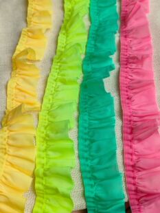 2.8cm high quality chiffon pleated fungus lace ruffled skirt collar sleeves DIY clothing decoration