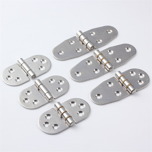 304 Stainless Steel Hinge Thickened Heavy Duty Industrial Hinge Cabinet Box Accessories Hinge Flat Hinge