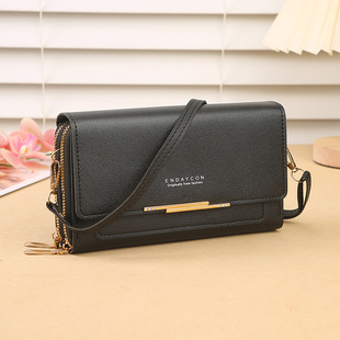 2024 New Women's Wallet Korean-style Large Capacity Multi-function Shoulder Bag Mid-length Clutch Coin Purse