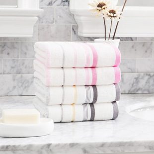 Jielia 6410 Cotton Comfortable Soft Absorbent Towel Embroidered logo Gift Wholesale Jielia Towel