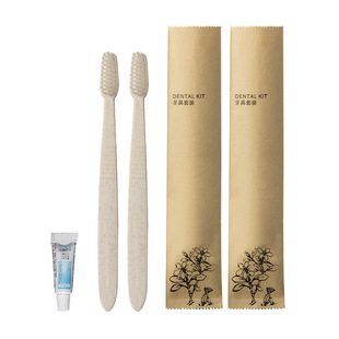 Hotel Disposable Soft Toothbrush Toothpaste suit Hotel Hotel Homestay Guest Room Special Six-in-One Toiletries