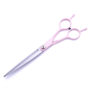 7 inch pet beauty scissors dog hair cutting tool suit cat hair cutting dog hair curved scissors Teddy