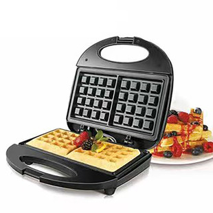 Cross-border waffle maker baking cake sandwich machine portable home Breakfast Machine spot wholesale