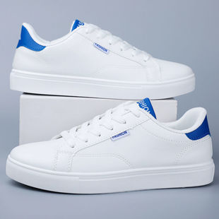Men's Shoes Spring 2025 New White Shoes Men's Shoes Men's Casual Sports Trendy Board Shoes Students Men's White Shoes