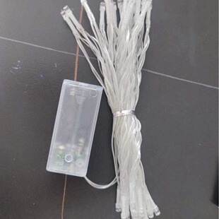Colorful led string lights plug-in lights Halloween Christmas decoration battery box craft jewelry party 2AA gypsophila