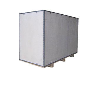 Steel edge steel belt wooden box plywood wooden box fumigation-free nail-free box storage logistics handling protection artificial wooden box