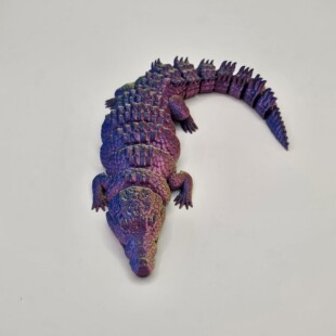 3D Print Игрушка-крокодил ремесло украшение осьминога суставы подвижные ручные акулы динозавр парк животных модель