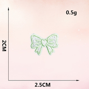 Jinxuan cute plush rabbit embroidered cloth stickers flower phone case bag self-adhesive clothing accessories decorative stickers