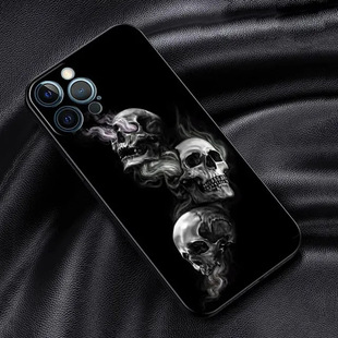 Suitable for iPhone16 Skull Horror Men Phone Case