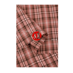 TR special silk 330g autumn and winter fashion rainbow plaid fabric Internet celebrity Plaid uniform fabric in stock wholesale