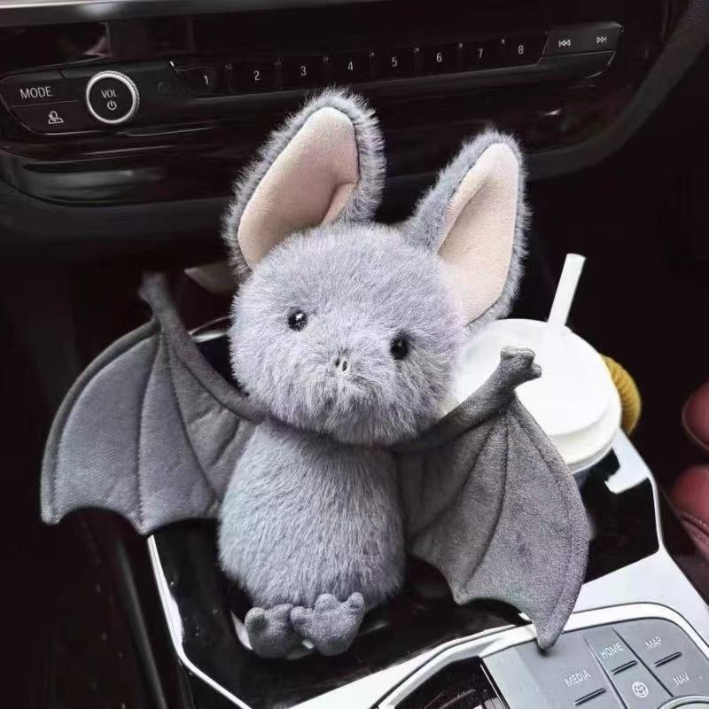 Cross-Border Popular Bat-Themed Halloween Plush Toys, Wholesale in Stock, Cute Children's Dolls and Pendants