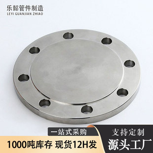 Stainless Steel Blind Flange 304 Large Diameter Flange Cover 316 High Pressure Sealing Plug Plate Flat Welding Special-shaped Flange Piece