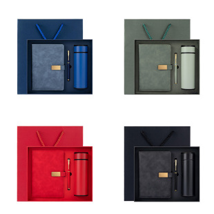 Cross-border exclusive for foreign trade A5 notebook set strap this business notepad office notebook stationery wholesale