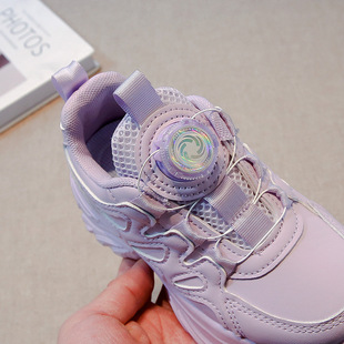 Girls sneaker 2025 Autumn New Cartoon Kloomi Girls Torre Shoes Swivel Button Children's Casual Shoes